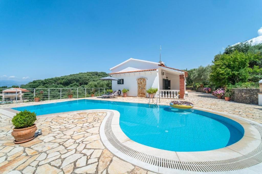 Villa Olive Grove And Sea View Agios Spyridon  Exterior foto